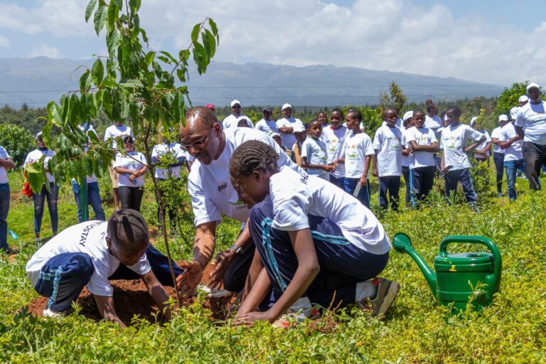 Humphrey Kariuki tree planting
